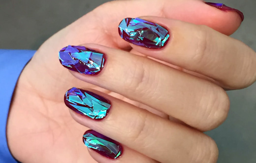 Glass Nails: 10 diseos para lucir uas de cristal
