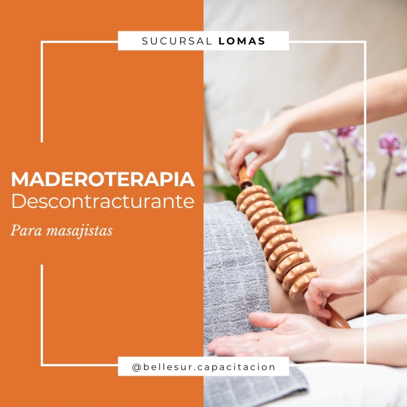 Taller > Maderoterapia aplicada al masaje descontracturante