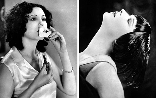 As se maquillaban y peinaban las chicas de los aos '20